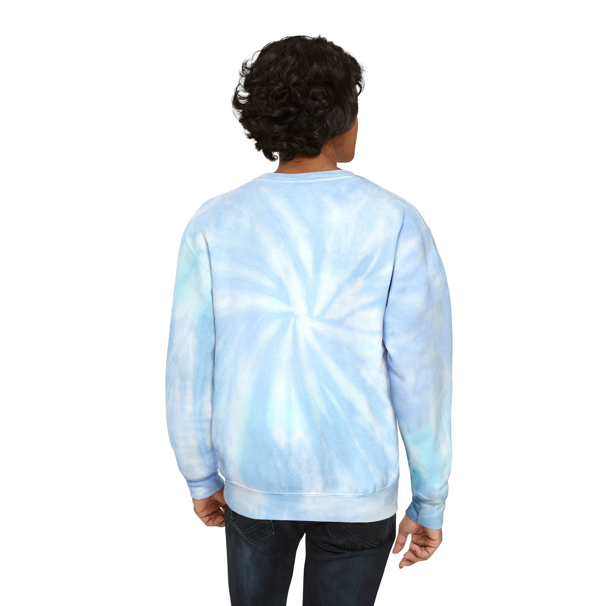 Chill Unisex Tie-Dye Sweatshirt, Cozy Apparel for Casual Days, Great for Gifts, Trendy Workout Sweatshirt, Vibrant Spring Style, [...]